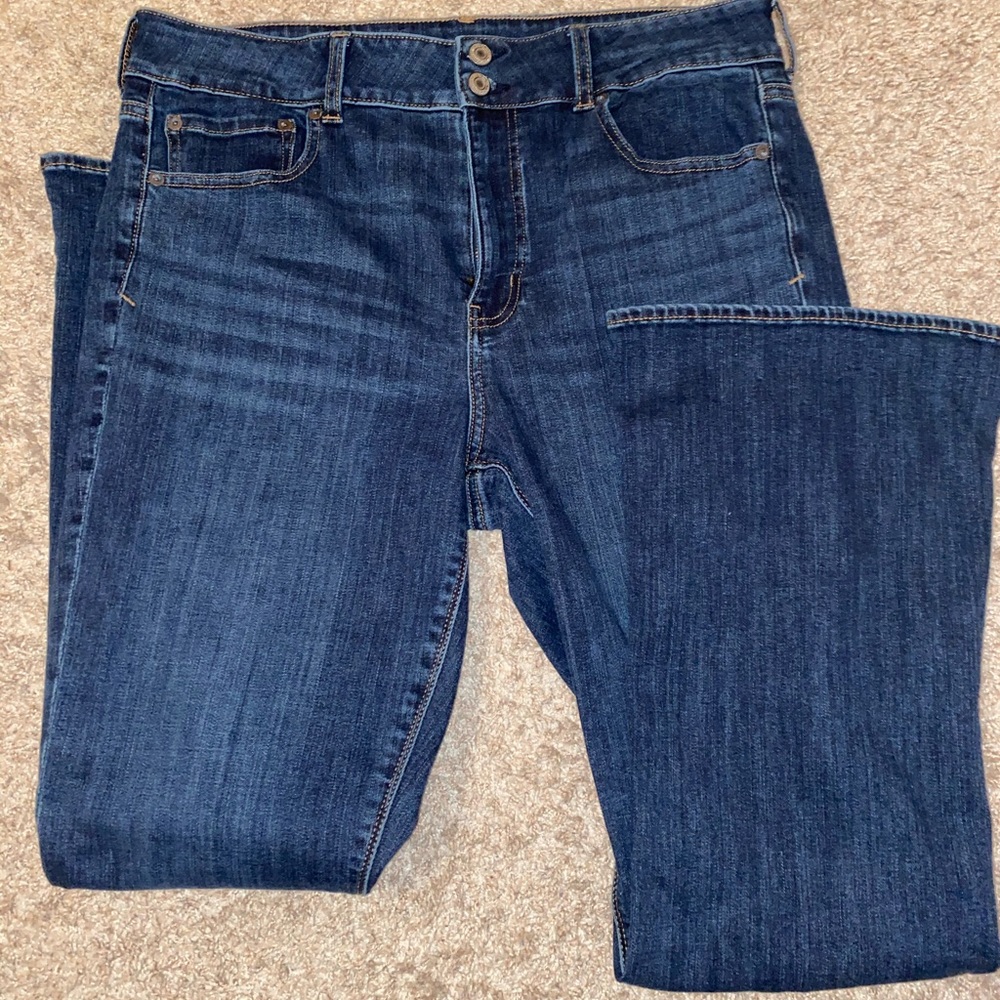 American Eagle Hi-Rise Artist Flare